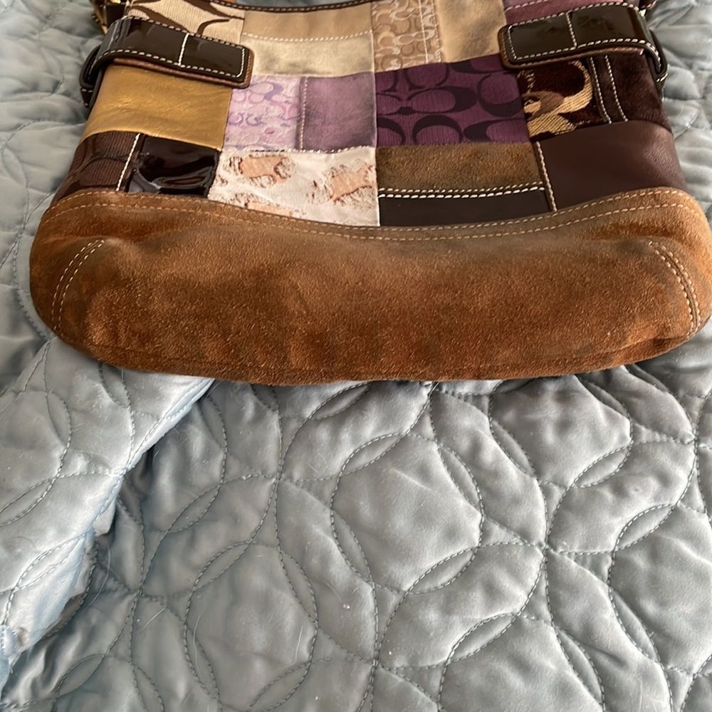 Coach patchwork Crossbody bag - Picture 9 of 9